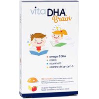 UGA Nutraceuticals VitaDHA Brain Integratore per Bambini, 30 Softgel