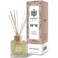Organics Fragrance - Essenza Ambiente N°6 Cuoio e Tabacco Toscani, 100ml