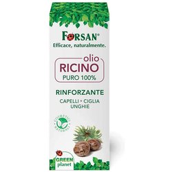 Matt Forsan, Olio di Ricino, Rinforzante per Capelli, Ciglia e Unghie, Rende i Capelli Forti e Luminosi, Rafforza le Ciglia e le Unghie, Puro 100% di Origine Naturale, 100 ml