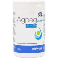 AG Pharma Agpeg Esse Lassativo Macrogol 3350 con Simeticone, 400g