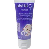 Alvita Baby - Pasta Ossido di Zinco Cambio Pannolino, 100ml
