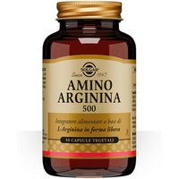 Solgar Amino Arginina 500 Integratore Alimentare, 50 Capsule Vegetali