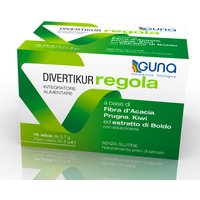 Guna Divertikur - Regola Integratore Alimentare, 15 Stick