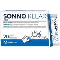 Marco Viti Sonno Relax Viti Integratore Alimentare, 20 stick