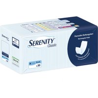 Serenity Classic - Pannolone Rettangolare con barriera, 30 pannoloni