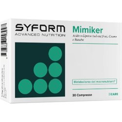 Syform Mimiker Integratore Metabolismo Macronutrienti, 30 Compresse