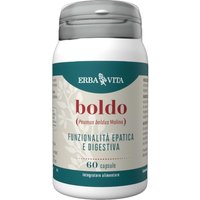 Erba Vita Monoplanta - Boldo Integratore Alimentare Digestivo, 60 capsule