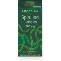 Erbamea Spirulina Biologica Integratore Alimentare, 150 Compresse