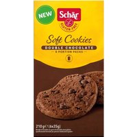 Schar Soft Cookies Double Chocolate, 6 cookies