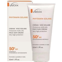 Vebix PHYTAMIN SOLARE Crema Viso SPF50+