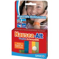 Sanico Nausea-Alt Bracciale Antinausea Bambino, 2 Pezzi