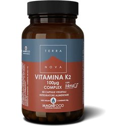 Terranova Vitamine - Vitamina K2 Complex Integratore, 50 Capsule