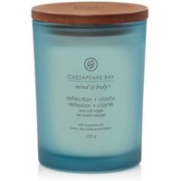 Yankee Candle Reflection & Clarity - Candela Sale Marino e Salvia Media, 250g