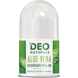 Optima Naturals Deo Naturals - Deodorante Roll On Aloe Vera Ipoallergenico, 50G