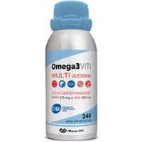 Marco Viti Omega3 - Viti Multi Azione Integratore Alimentare, 240 Perle Softgel