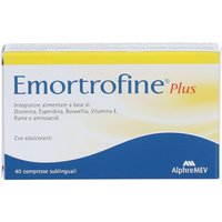 AlphreMEV Emortrofine Plus - Integratore emorroidi, 40 compresse