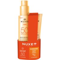Nuxe Sun Duo Latte Solare Spray Viso E Corpo SPF50 150ml + Shampoo Doposole 100ml