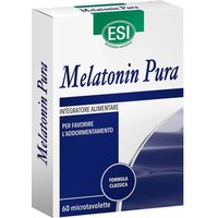 ESI Melatonin Pura - Integratore per Conciliare il Sonno, 60 Microtavolette