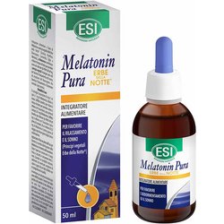Esi Melatonin Pura - Integratore Melatonina Pura Con Erbe Della Notte, 50Ml