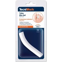 Tecniwork Biogel fascetta tubolare gel small - Protezione emolliente per dita dei piedi, 1 pezzo