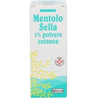 Sella Mentolo 1% - Mentolo Sella polvere cutanea per le irritazioni e il prurito, 100 g