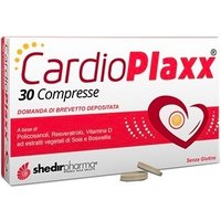 Shedir Pharma Cardioplaxx - Integratore per il colesterolo e il metabolismo dei lipidi, 30 compresse
