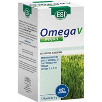 ESI Omegactive Vegan - Integratore per il Controllo del Colesterolo, 120Vegicaps