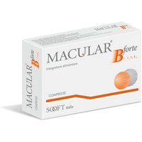 SOOFT Macular B Forte Integratore Capacità Visiva, 20 Compresse