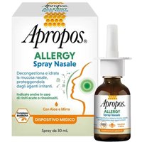 Apropos Allergy spray nasale - Soluzione lenitiva e mucolitica per le allergie, 30 ml