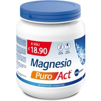 Linea Act Magnesio Puro - Integratore per la stanchezza e l'affaticamento muscolare, 300 g