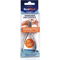 Tecniwork Tronchese cuticole - La Tecniwork tronchese acciaio satinato per mani e piedi, 10 cm