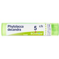 Boiron Phytolacca Decandra 5 CH - Medicinale omeopatico per le infiammazioni e i dolori, 80 granuli