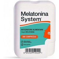Sanifarma Melatonina System - Sanifarma integratore melatonina per il riposo notturno, 300 compresse