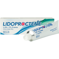 Sella Lidoproctene - Trattamento lenitivo per le emorroidi e le ragadi, crema Lidoproctene 30g