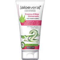 Zuccari Aloevera2 - Crema d’Aloe Universale Viso Mani Corpo, 75ml