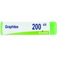 Boiron Graphites 200CH - Globuli omeopatici per i disturbi cutanei e digestivi, dose da 1 g