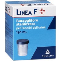 Angelini Linea F Raccoglitore Sterilizzato Per Analisi Urine, 150ml
