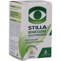 Angelini Stilla gocce oculari - Soluzione lenitiva per il benessere degli occhi arrossati, 10 ml