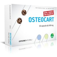 Officine Naturali Osteocart - Osteocart integratore alimentare per le ossa e cartilagini, 30 capsule