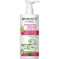 Zuccari Aloevera2 - Crema d'Aloe Universale Viso Mani Corpo, 300ml