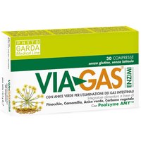 Phyto Garda Via Gas Enzimi Integratore Alimentare, 30 Compresse