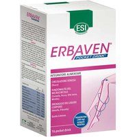 ESI Erbaven - Integratore da Bere Drenante per Gambe Gonfie e Pesanti, 16 Stick