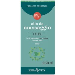 Erba Vita Oli Corpo - Olio Da Massaggio Edera Rimodellante, 250Ml