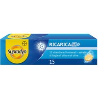 Supradyn Ricarica50+ Integratore Vitamine e Minerali, 15 Compresse Effervescenti