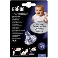 Braun ThermoScan coprilente monouso per termometro - Coprilente ThermoScan Uragme, 40 pezzi