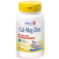 LongLife Cal-Mag-Zinc Integratore Alimentare 60 Tavolette
