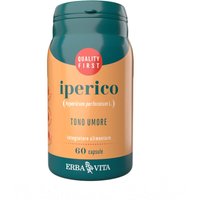 Erba Vita Monoplanta - Iperico Integratore Tono dell'Umore, 60 Capsule