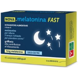 Nova Melatonina Fast 1Mg 45 Compresse