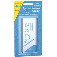 ESI Aspartame Midy - Edulcolorante da Tavola Senza Calorie, 500 Compresse