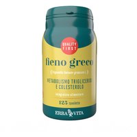 Erba Vita Monoplanta - Fieno Greco Integratore Trigliceridi, 125 Tavolette